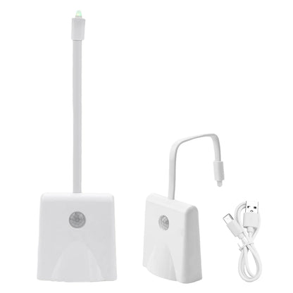 Toilet Motion Sensor Light Backlight Smart Night Lights LED Rechargeable Dimming Lamp For Toilet Bowl Bathroom WC