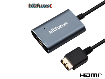 Bitfunx PS2 to HDMI Converter for PlayStation 2 – RGB / YPbPr Switch