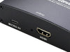 Component to HDMI Converter with Female 5V DC Micro-B Power Input Connector