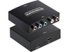 Component to HDMI Converter with Female 5V DC Micro-B Power Input Connector