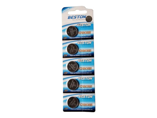 CR2025 Lithium Button Cell Batteries – 3V Coin Cell (5-Pack)