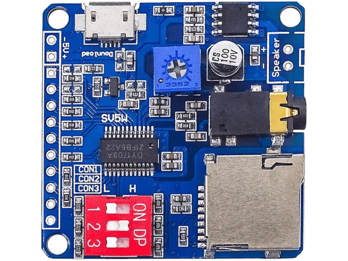 DY-SV5W MP3 Player and Voice Playback Module