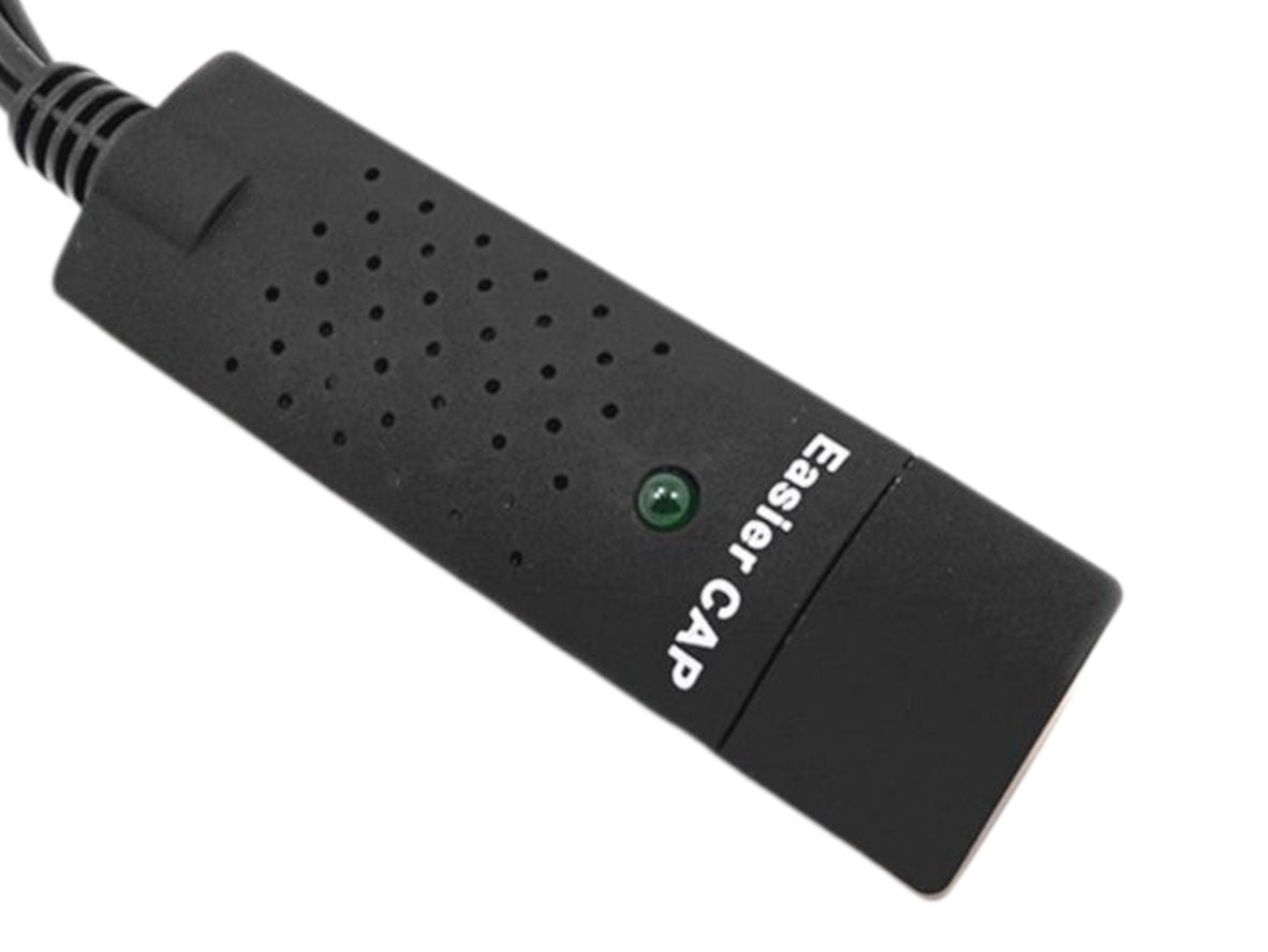 EasyCAP USB 2.0 Capture Device for VHS DVD CVBS S Video Transfer to PC