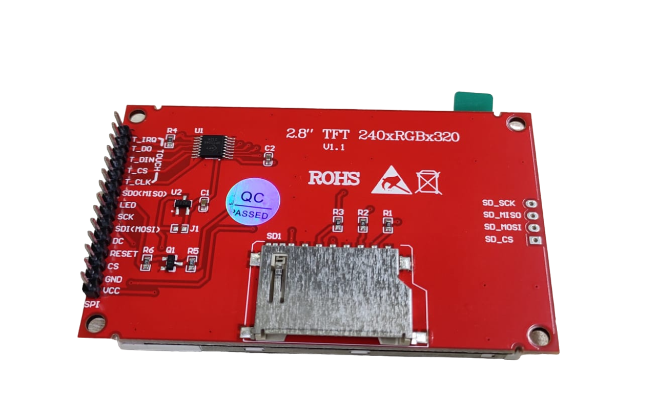 2.8-inch ILI9341 SPI TFT LCD Display 240x320 - Non-Touch