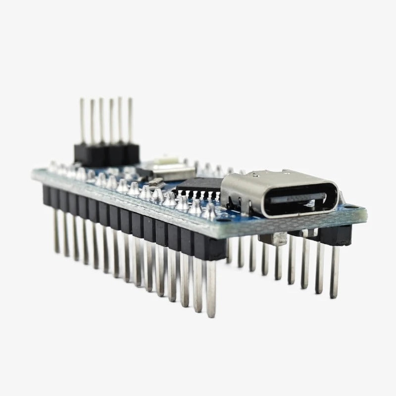 Arduino Nano V3.0 ATmega328P Compatible Board USB-C with Soldered Pin Headers