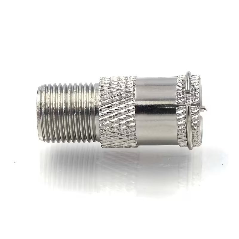 F-Type Female to F-Type Male Push-on Quick-connect Adapter
