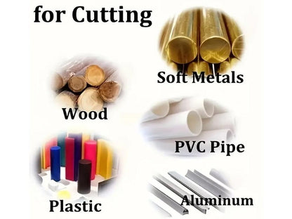 6-Piece HSS Mini Circular Saw Blade Set for Dremel-Compatible Rotary Tools
