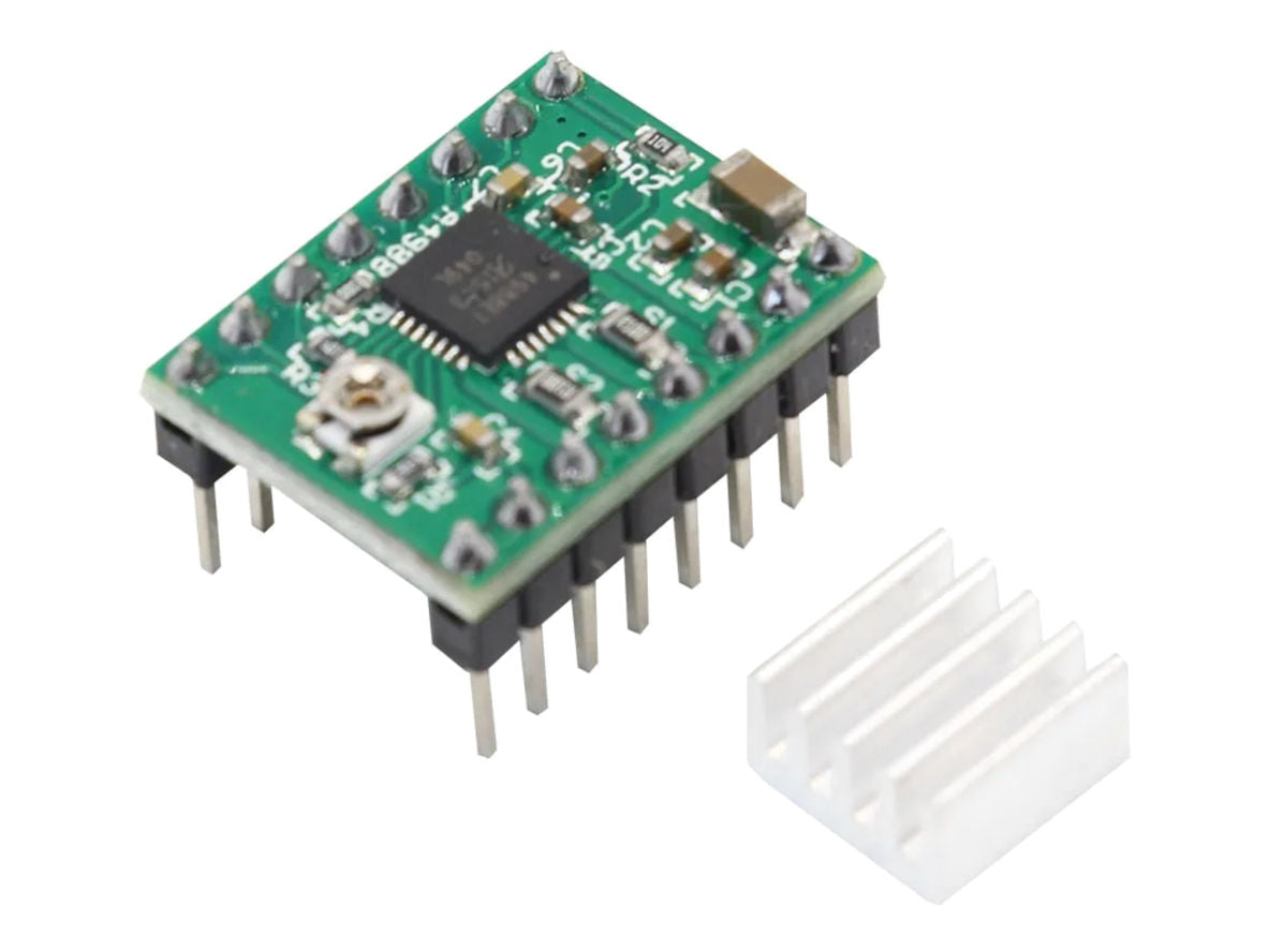 Stepstick A4988 Stepper Motor Driver StepStick Module With Heat Sink – Techexpress NZ