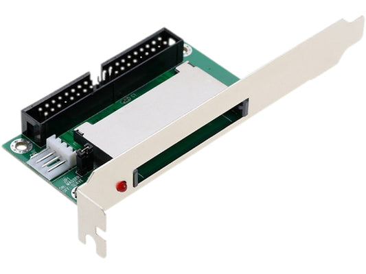 CompactFlash CF to 40-Pin IDE Converter on PCI Expansion Slot Case Bracket