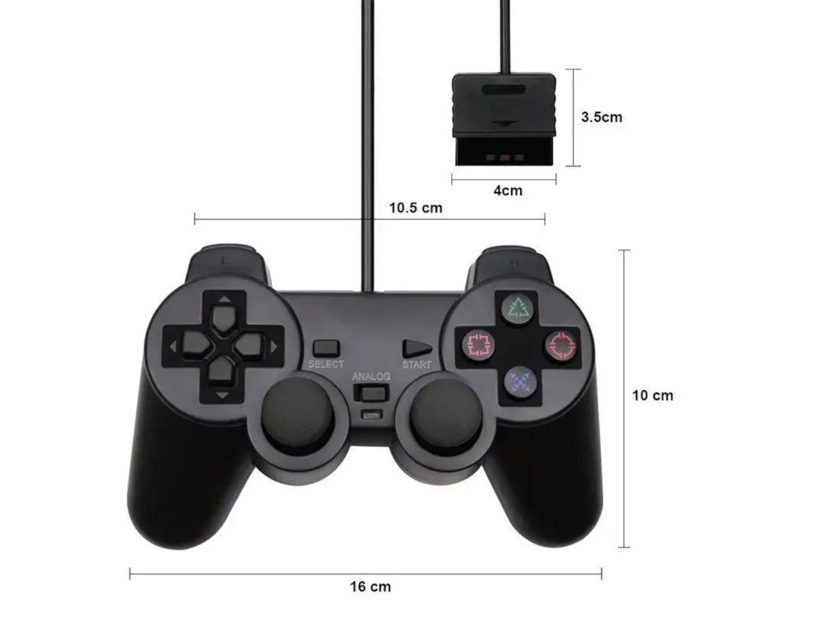 Wired PS2 Controller with Vibration Feedback