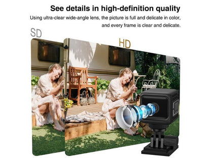 1080P Mini Wireless Security Camera 1600mAh Night Vision