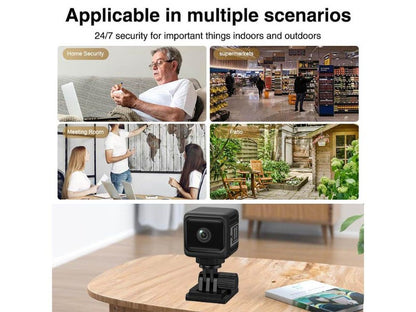 1080P Mini Wireless Security Camera 1600mAh Night Vision