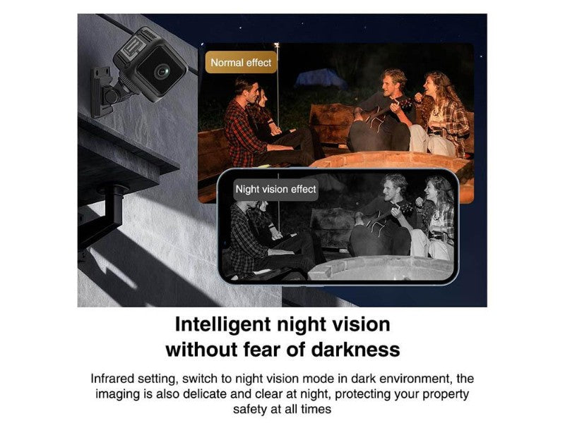 1080P Mini Wireless Security Camera 1600mAh Night Vision