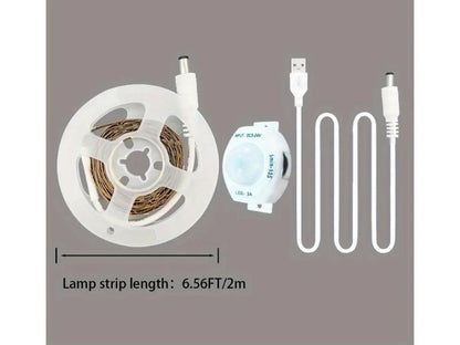 2m USB Motion Sensor Flexible LED Strip Light with Timer