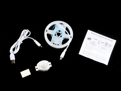 2m USB Motion Sensor Flexible LED Strip Light with Timer