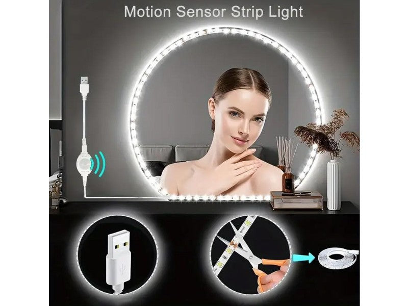 2m USB Motion Sensor Flexible LED Strip Light with Timer