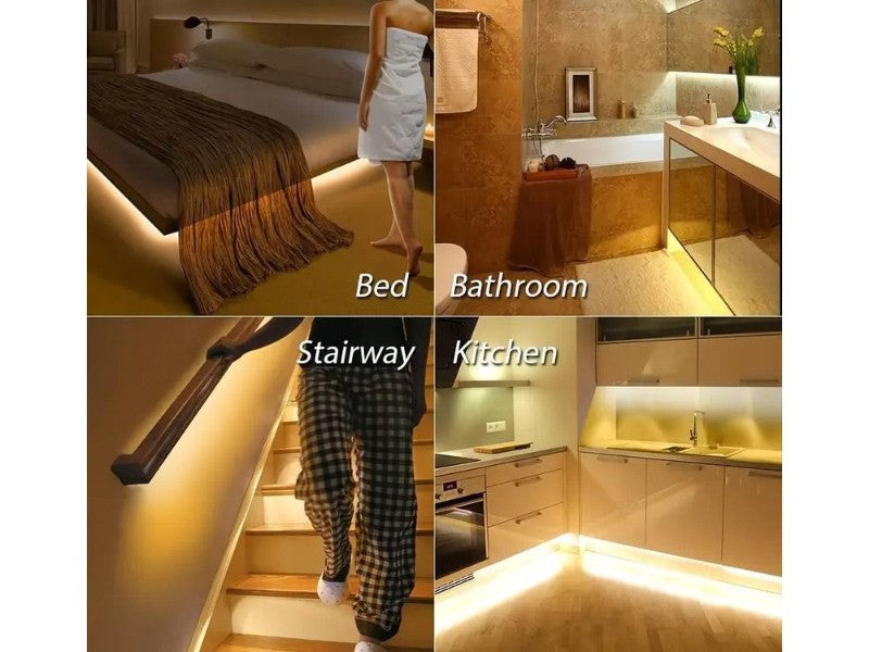 2m USB Motion Sensor Flexible LED Strip Light with Timer