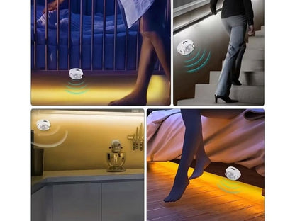 2m USB Motion Sensor Flexible LED Strip Light with Timer