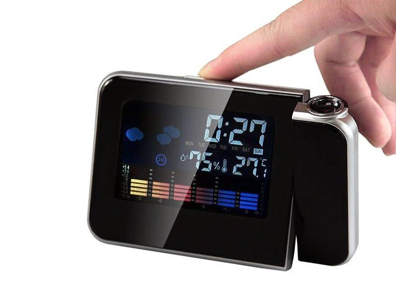 Weather Station Projection Alarm-Clock