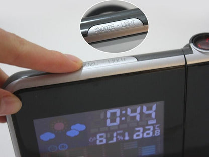 Weather Station Projection Alarm-Clock