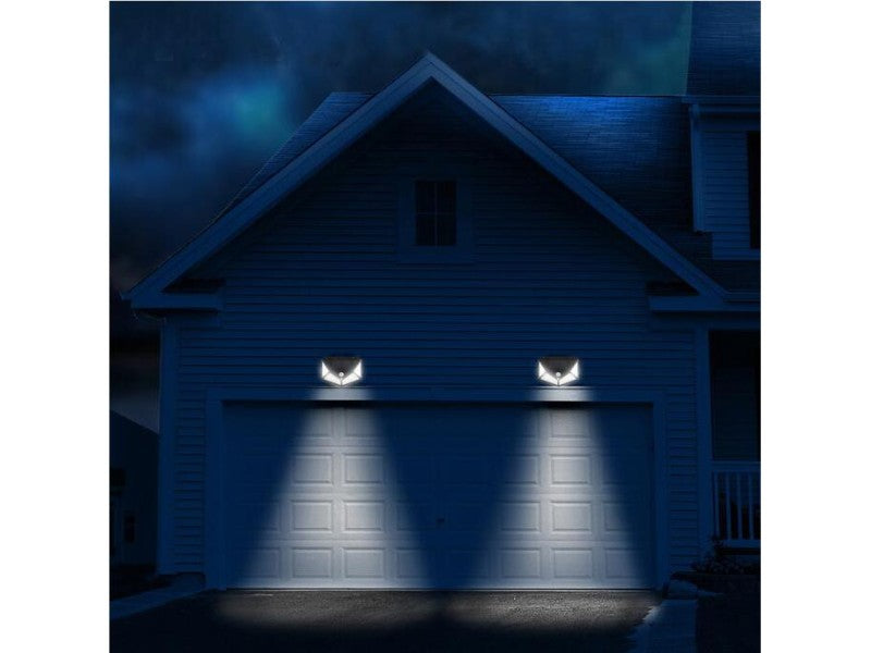 Waterproof 114 LED Solar Power PIR Motion Sensor Wall Light