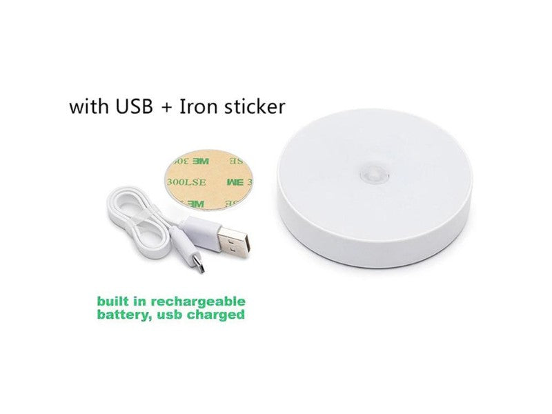 Rechargeable LED Night Light with Motion and Light Sensors