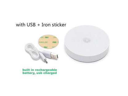 Rechargeable LED Night Light with Motion and Light Sensors
