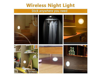 Rechargeable LED Night Light with Motion and Light Sensors