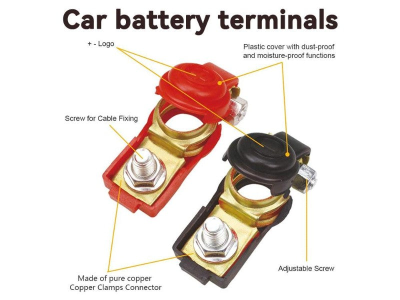 6PCS Car Battery Terminal Connector