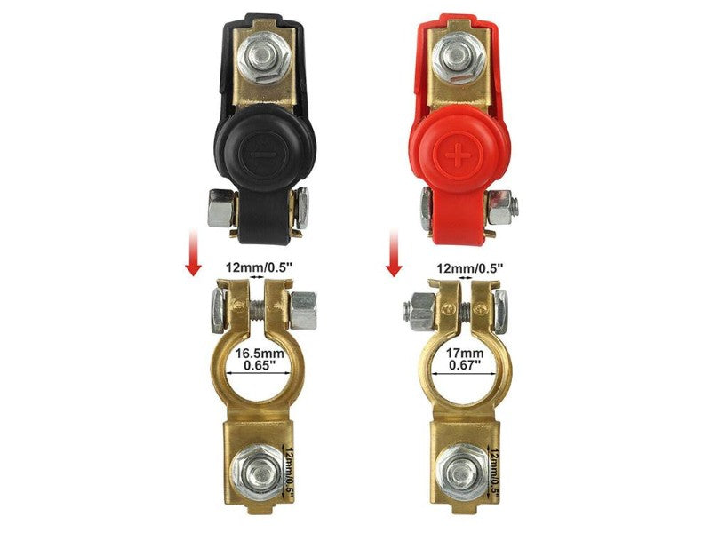 6PCS Car Battery Terminal Connector