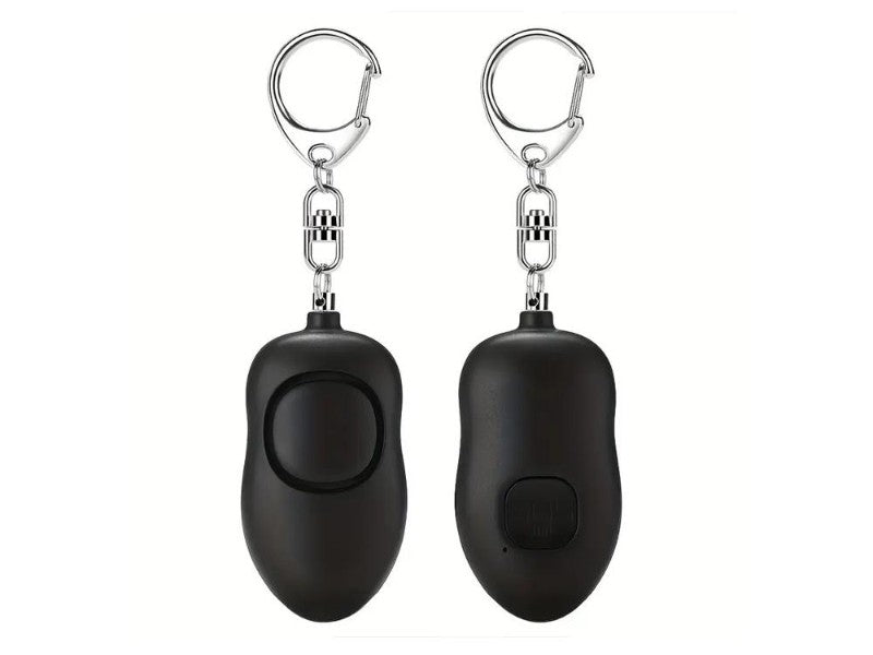 Rechargeable Personal Alarm 130dB USB-C Keychain with LED Light