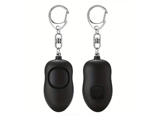 Rechargeable Personal Alarm 130dB USB-C Keychain with LED Light
