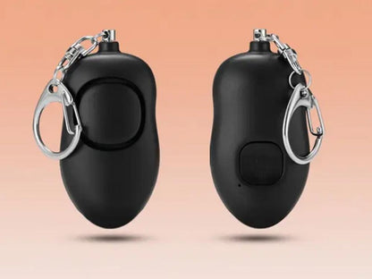 Rechargeable Personal Alarm 130dB USB-C Keychain with LED Light