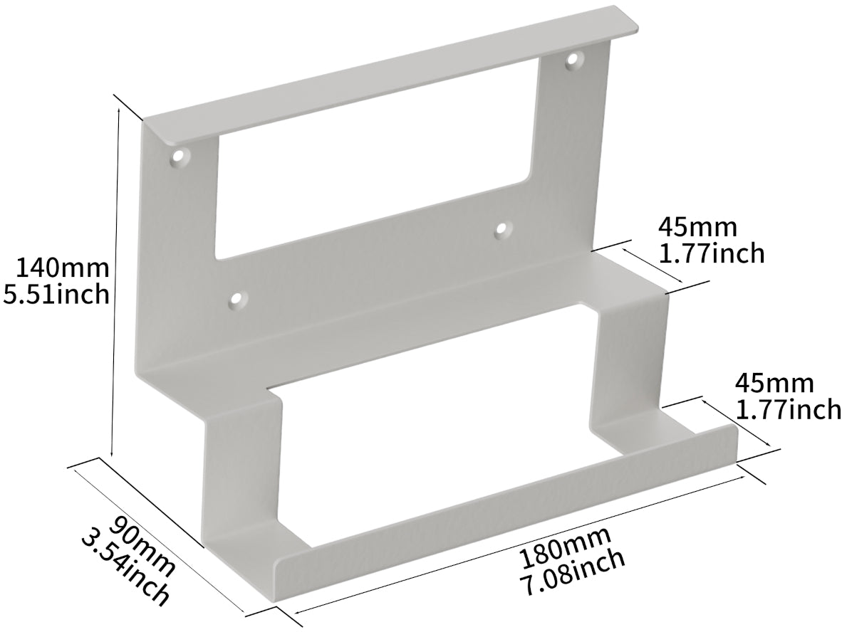 Starlink Gen 3 Wall Mount Kit | 2-in-1 Router & Power Supply Holder