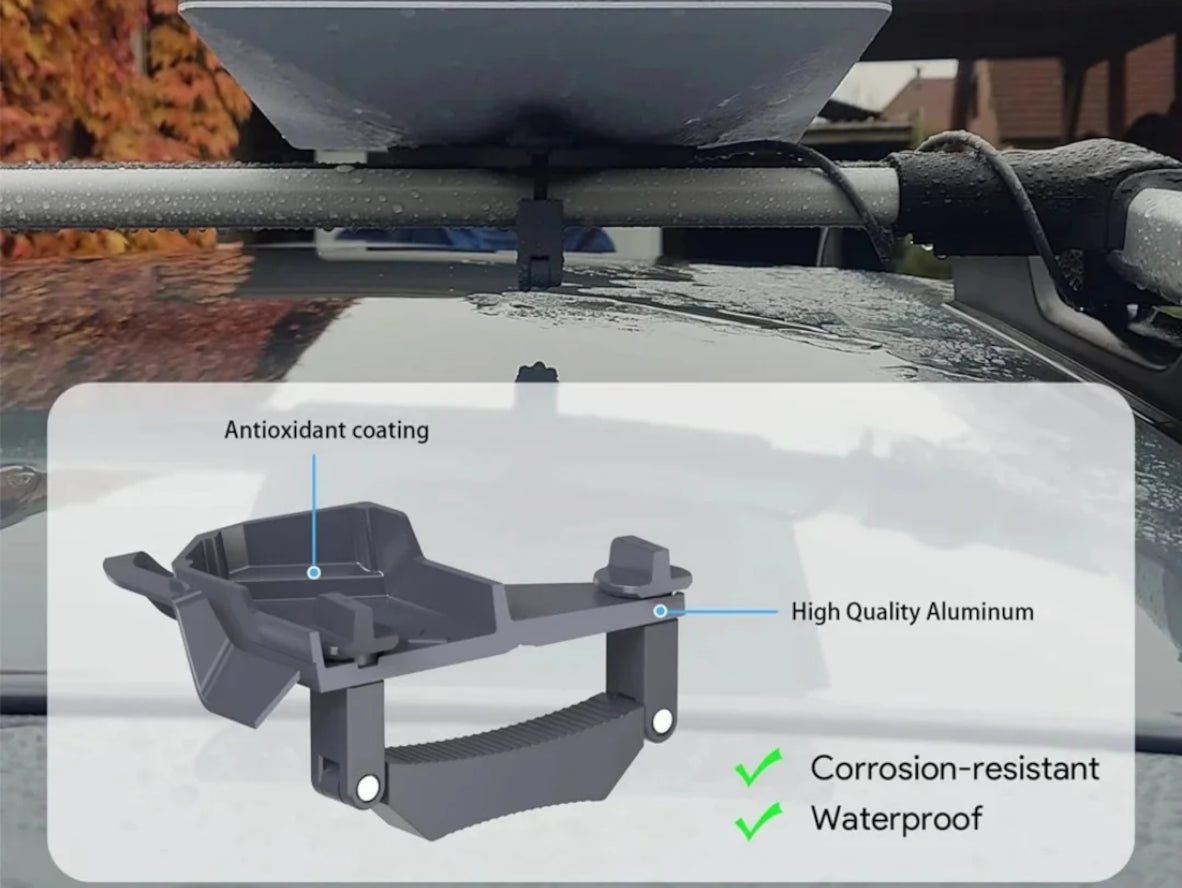Starlink Mini Roof Rack Mount Bracket for Crossbars