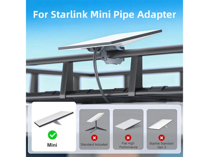 Starlink Mini Roof Rack Mount Bracket for Crossbars