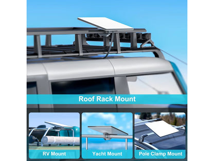 Starlink Mini Roof Rack Mount Bracket for Crossbars