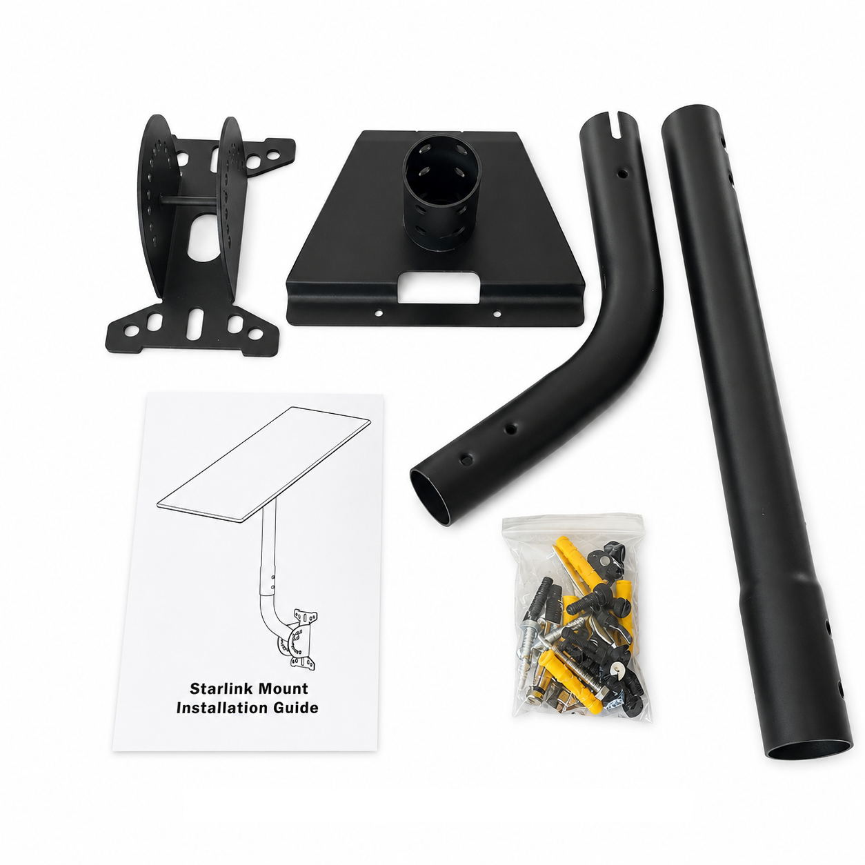 Starlink Standard 4 / Gen 3 Wall & Roof Mount Kit with Extended Arm