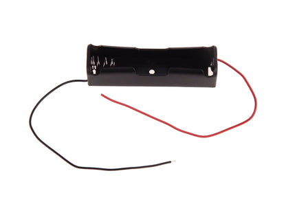 Single 18650 Battery Holder with 150mm Leads