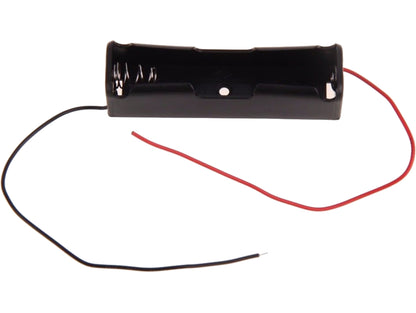 Single 18650 Battery Holder with 150mm Leads
