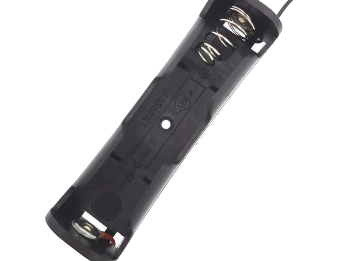 Single 18650 Battery Holder with 150mm Leads