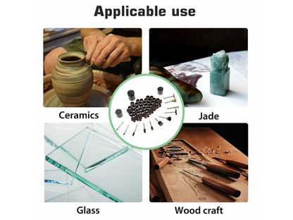 150-Piece Rotary Tool Accessory Kit for Grinding, Cutting, Sanding & Polishing