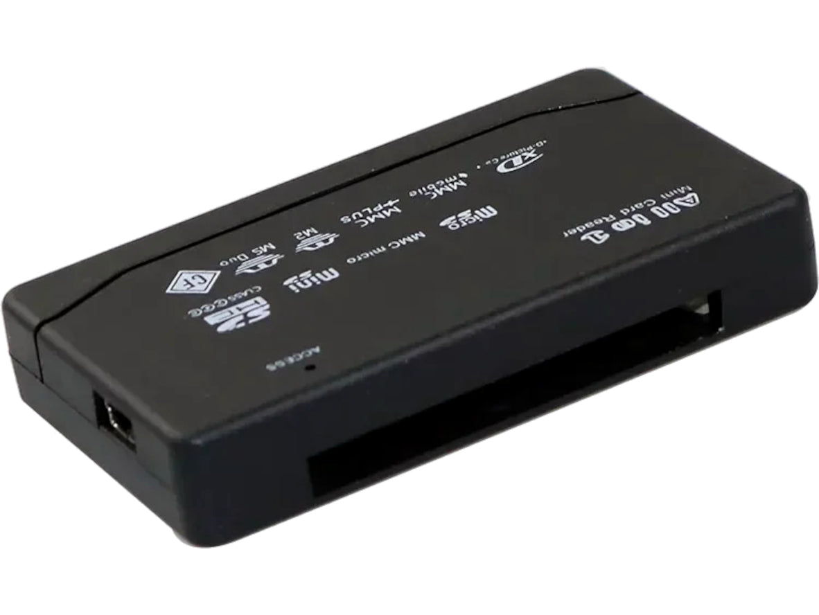 USB CompactFlash Card Reader - 26-in-1 USB 2.0 CF, SD & Micro SD Memory Card Reader