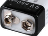 USB Rechargeable 9V 650mAh Li-ion Battery