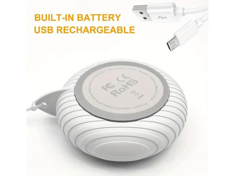 Portable White Noise Sleep Sound Machine – Relaxation & Baby Soother (White, NZ)