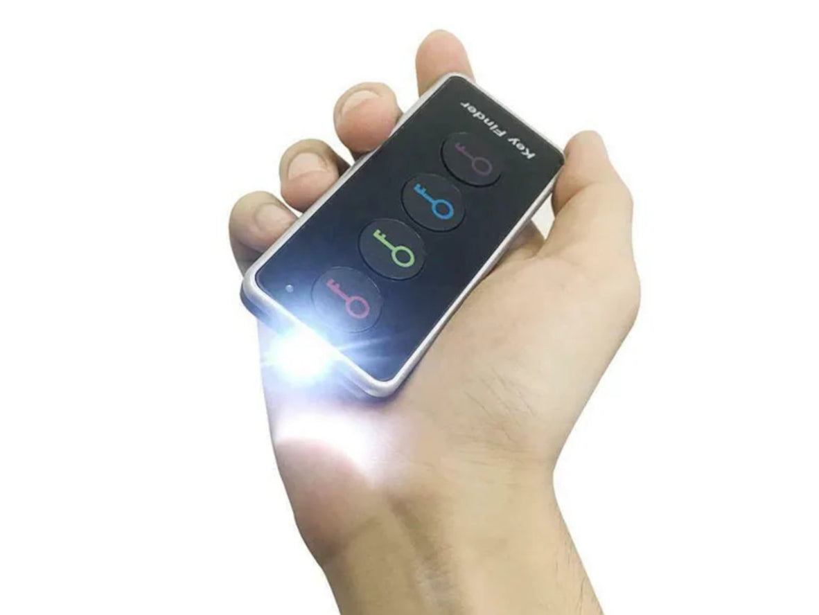 Wireless Key Finder Locator with Remote Control – 4-Item RF Finder (No App) – NZ