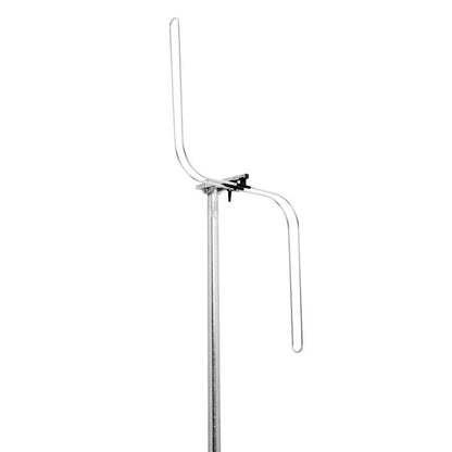 Z-Shaped Outdoor FM Radio Antenna 87–108 MHz 3 dB Gain with F-Connector