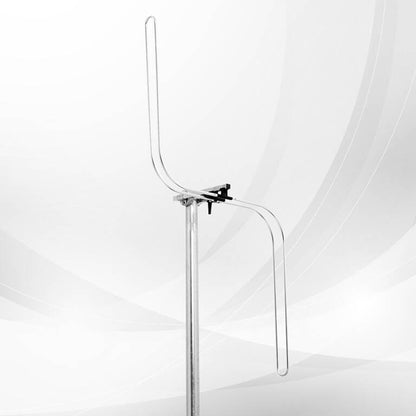 Z-Shaped Outdoor FM Radio Antenna 87–108 MHz 3 dB Gain with F-Connector