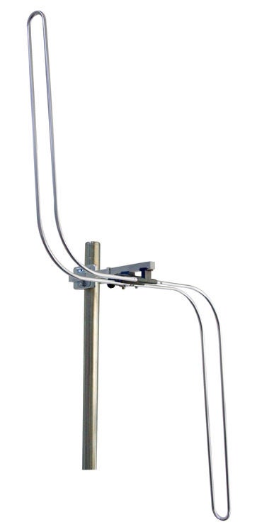 Z-Shaped Outdoor FM Radio Antenna 87–108 MHz 3 dB Gain with F-Connector