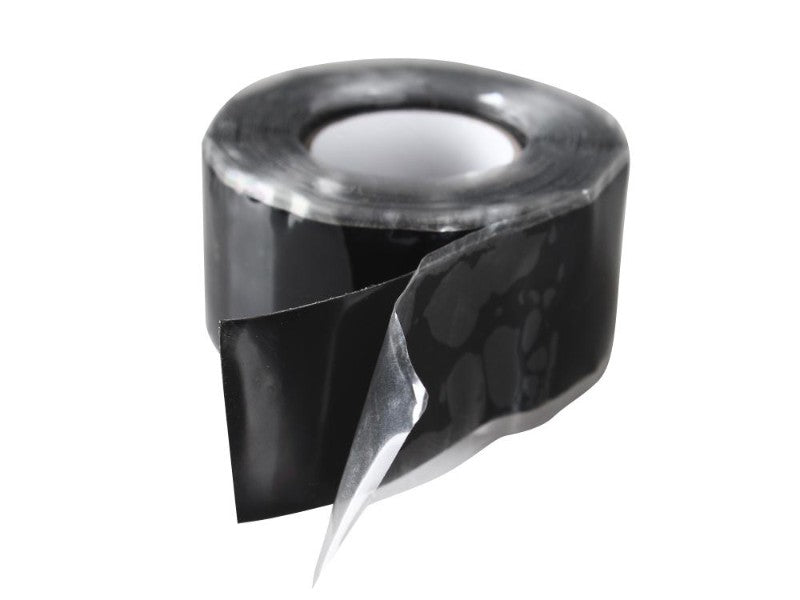 Self Amalgamating Tape 25mm x 3m Black Silicone Rubber Sealing Tape